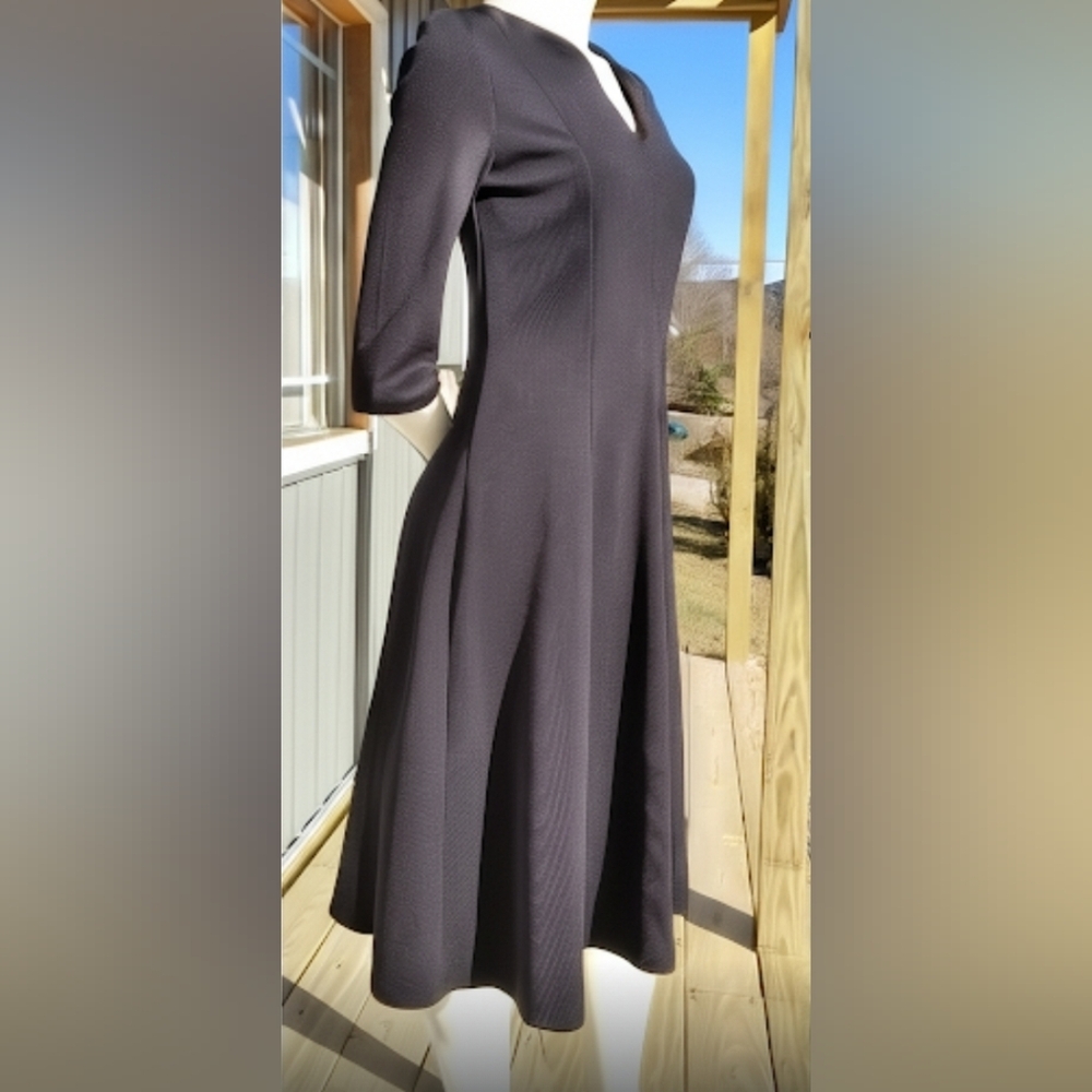 Pepe Runa A-Line, V-neck Dress, Black, M NWT ✔️ - Picture 2 of 8